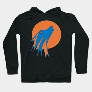 Howl Blue and Orange Hoodie